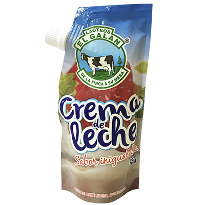 Crema de Leche Lácteos El Galán x 1000 gr – Distribuidora FP Medellin  Colombia